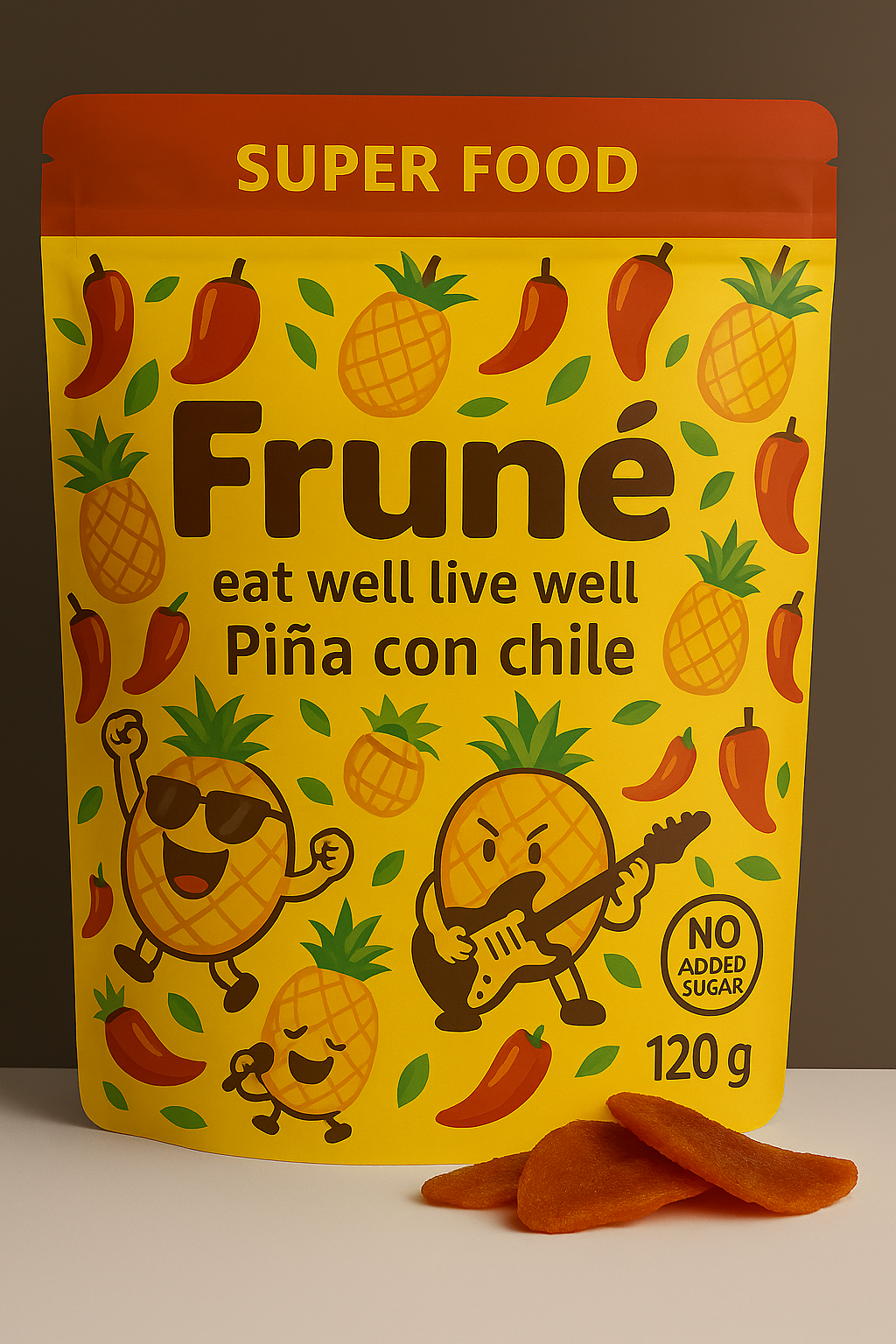 Piña con chile